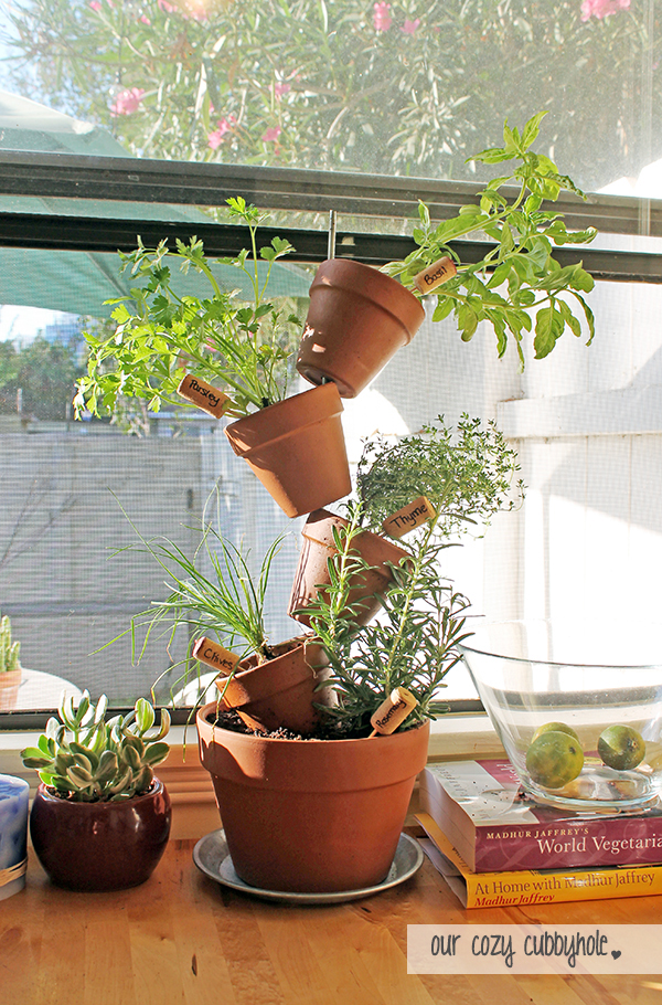 DIY Vertical Herb Garden