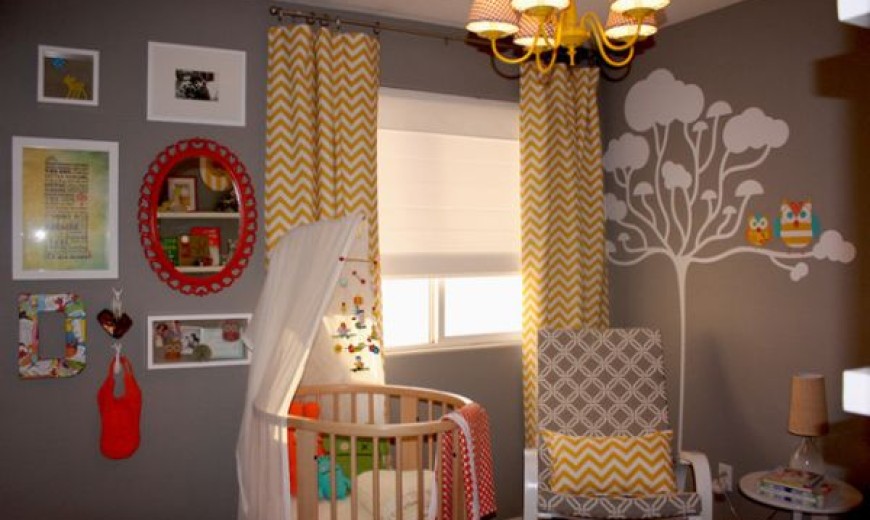 26 Round Baby Crib Designs For A Colorful And Cozy Nursery