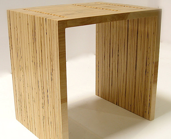 Eco-friendly plywood table