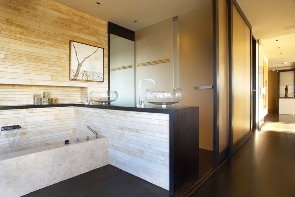Elegant modern bathroom