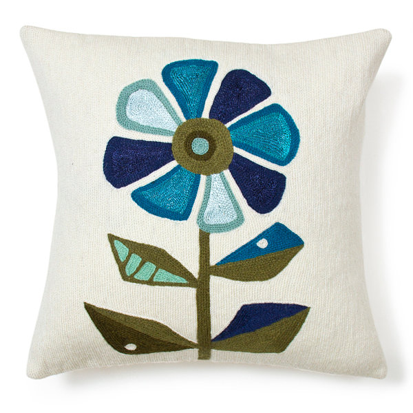 Floral pillow from Jonathan Adler