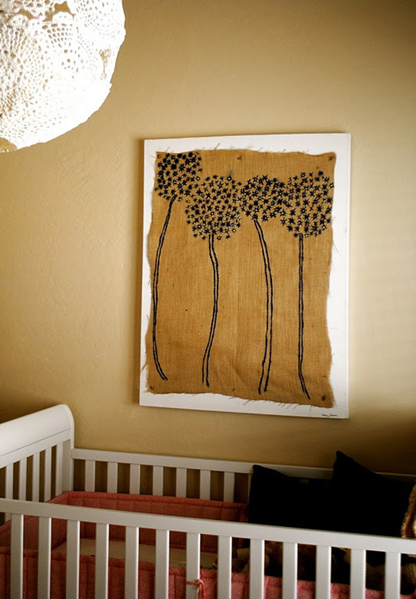 15 Creative Wall Art  DIYs