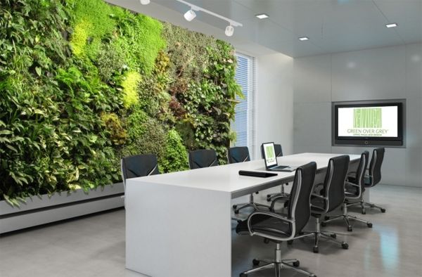 Invite the living wall into your office space as well