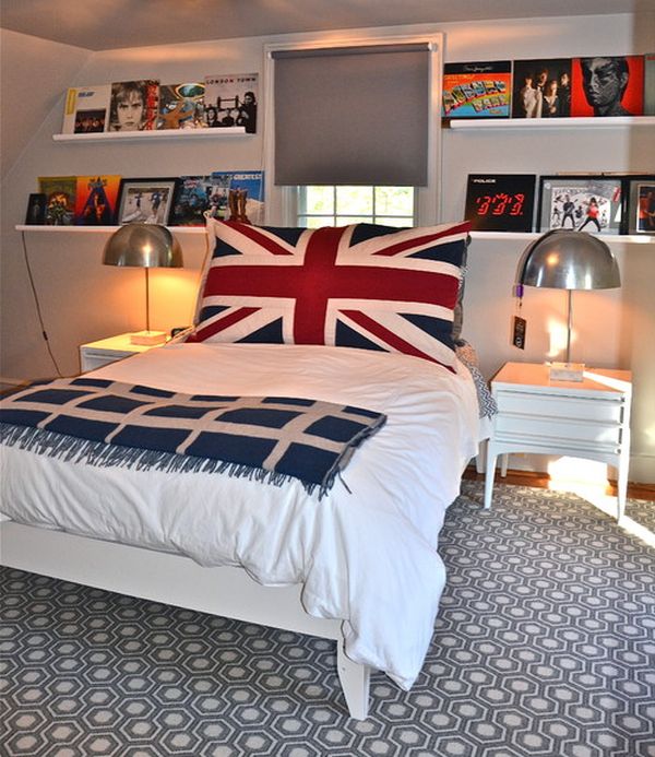 flag bedroom ideas