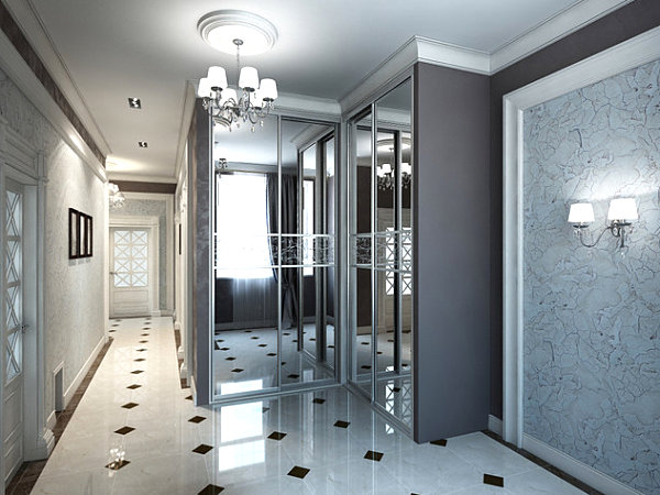 Modern Spaces With Mirrored Closet Doors