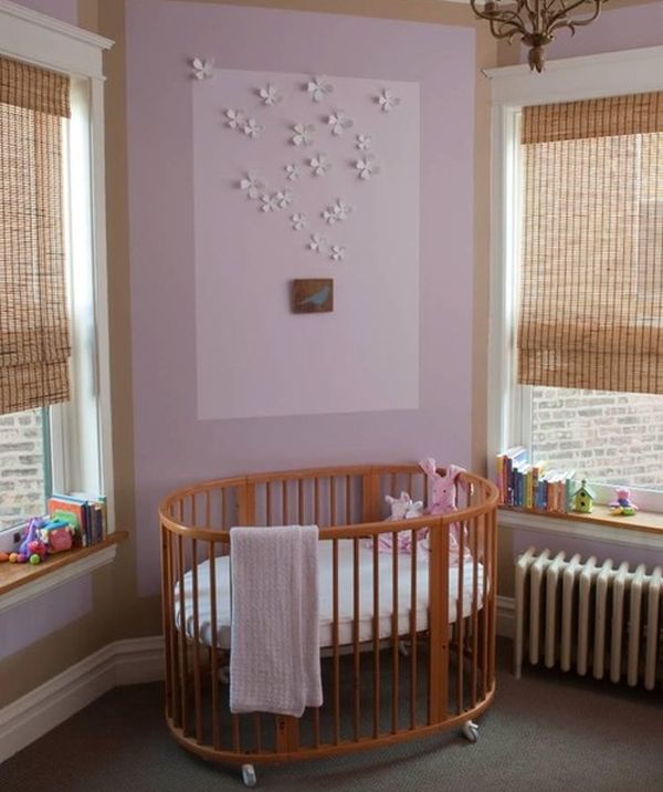 26 Round Baby Crib Designs For A Colorful And Cozy Nursery