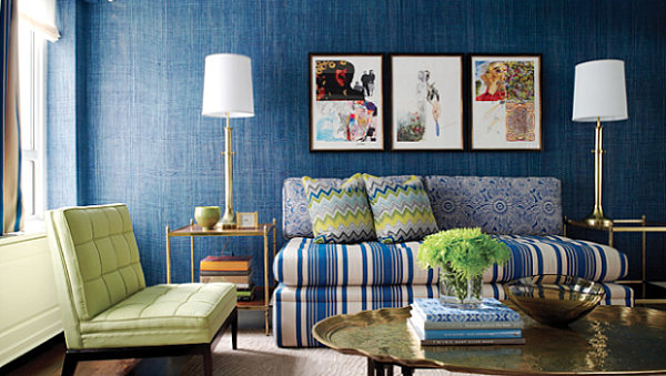 Shades of Blue for a Powerful Interior 