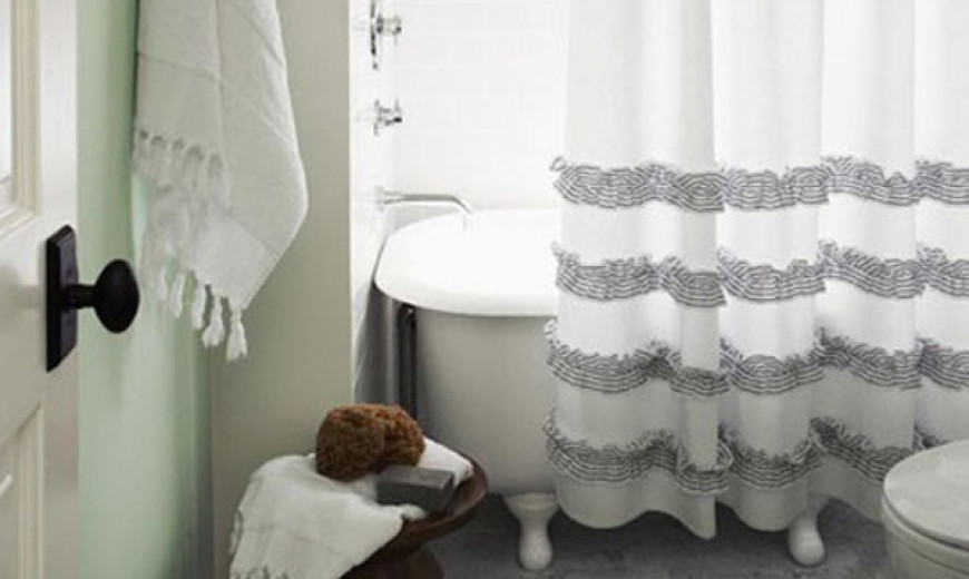 Shower Curtain Diys To Revamp Your Bathroom, Layered Shower Curtain Ideas