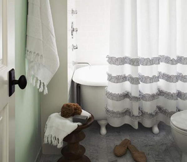 shower curtain for gray bathroom