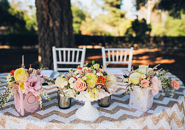 Outdoor spring table