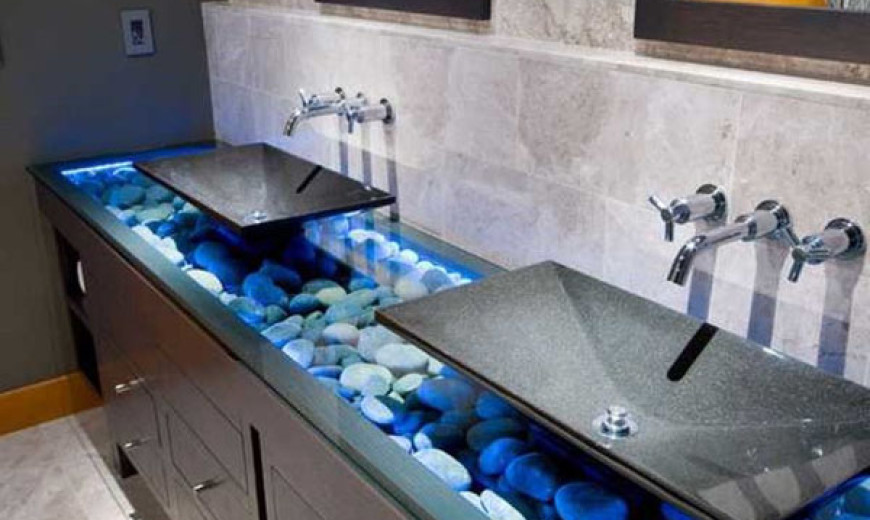 Stunning Visual Appeal: Natural Stone Pebbles in Interior Design