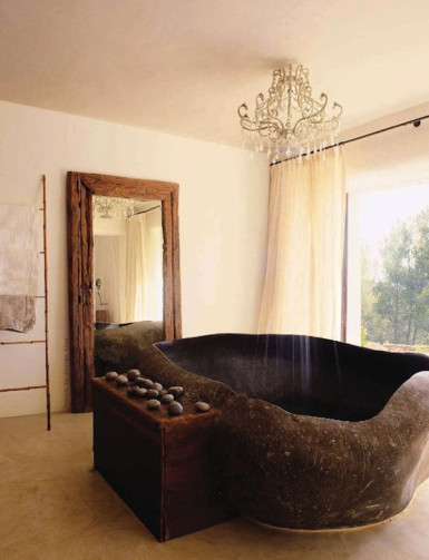 Stunning Visual Appeal: Natural Stone Pebbles in Interior Design | Decoist