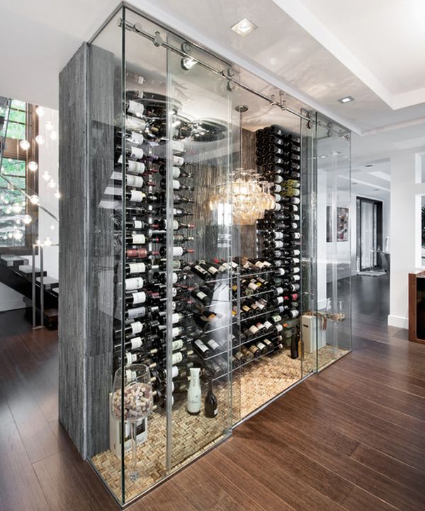 Intoxicating Design 29 Wine Cellar And Storage Ideas For The Contemporary Home - Glass Wine Wall Ideas