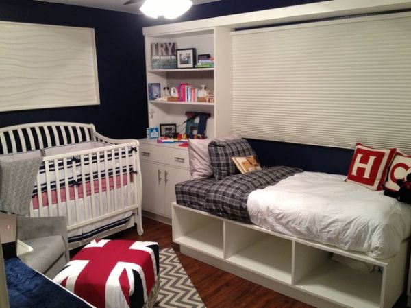 Sporting the Union Jack in a modern nursery - Style statement for the tiny toddler!