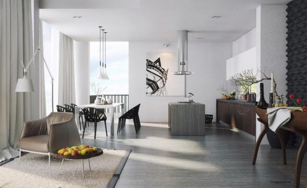 Stylish modern house embraces semi-minimalism with grace