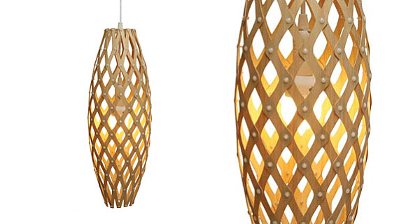 Sustainable modern pendant lighting