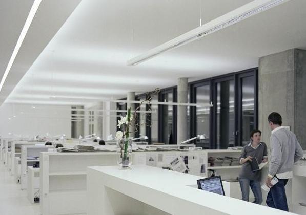 Talo Suspension Lamp in a Various Configurations for Office