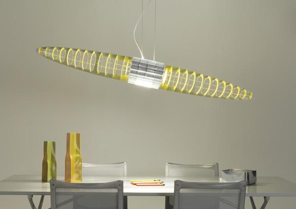 NOLITA OUT Lampada a sospensione By PANZERI  Modern office lighting,  Office lighting design, Office design