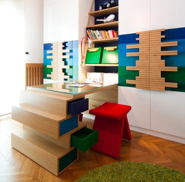 modern study table for kids