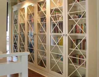 15 Inspiring Bookcases with Glass Doors for Your Home