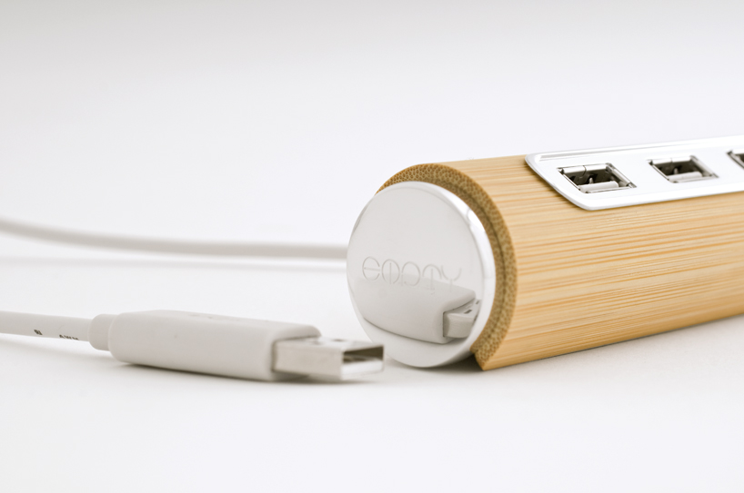 bamboo USB hub