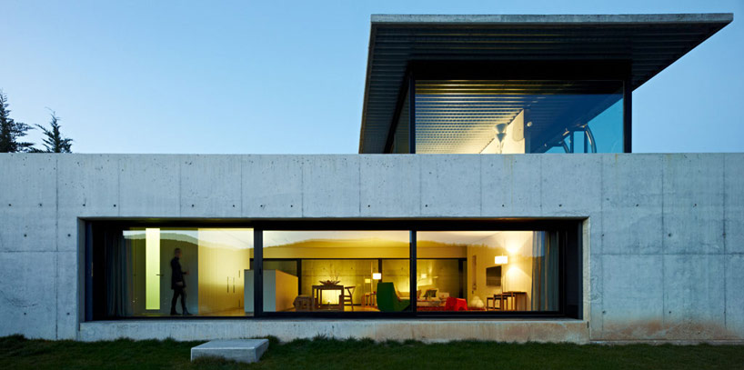 concrete house elevation