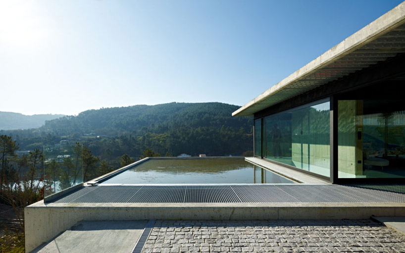 exterior courtyard with pool