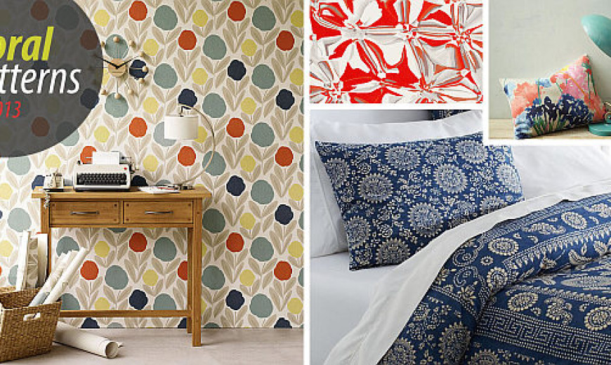 Beautiful Floral Patterns and Trends for 2013