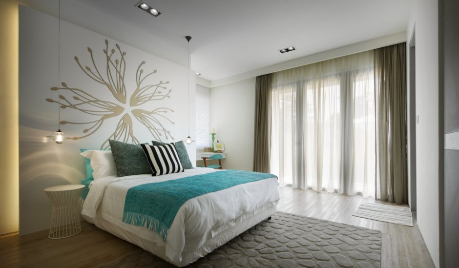 modern chic bedroom