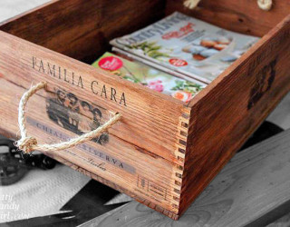 Innovative DIY Ideas to Repurpose Wine Crates