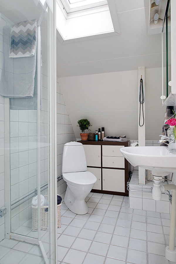 small bathroom design stockholm