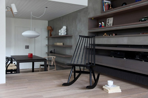 stylish penthouse furniture - athens, greece