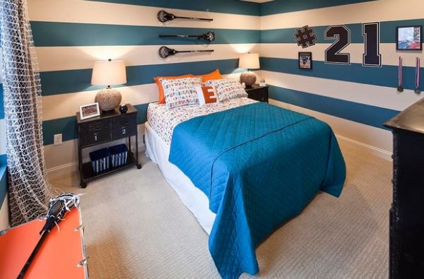 Add an exclusive shade of blue to give your kids' room an inimitable look