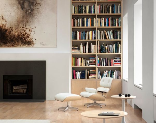 Catch up on your favorite titles while enjoying the comfort of the Eames Lounge Chair!