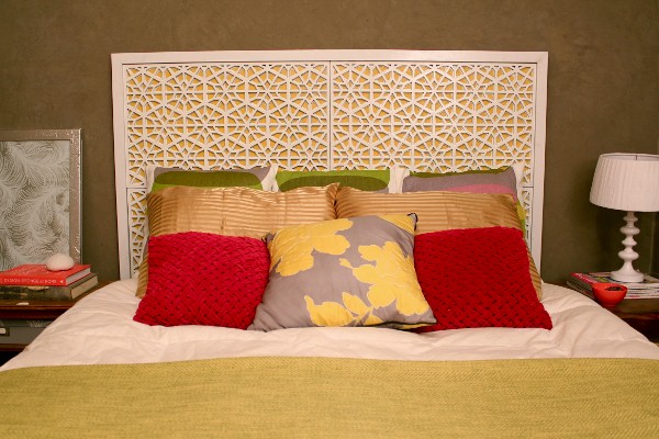 DIY Moroccan Headboard