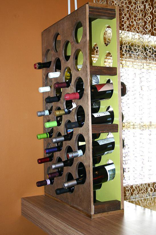 Wine rack 2024 dividers