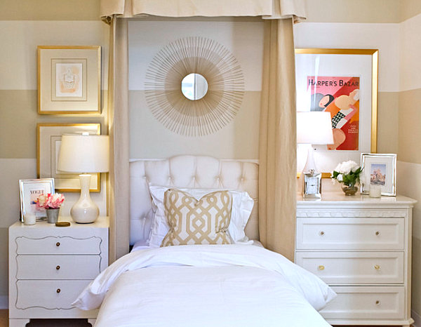 Elegant feminine bedroom