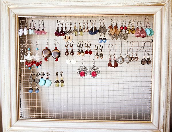 Jewelry display frame