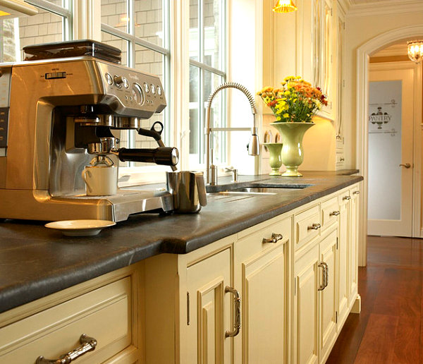 Light yellow kitchen