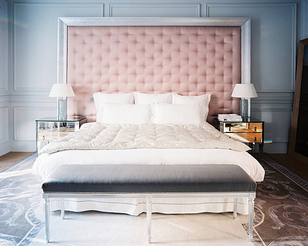 Luxury pink French bedroom