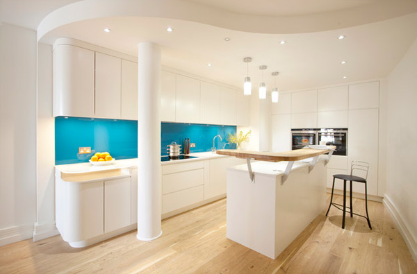 Modern White kitchen (1)