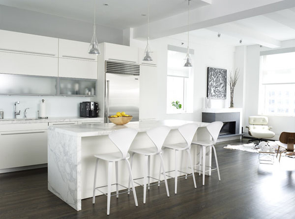 Modern White kitchen (9)