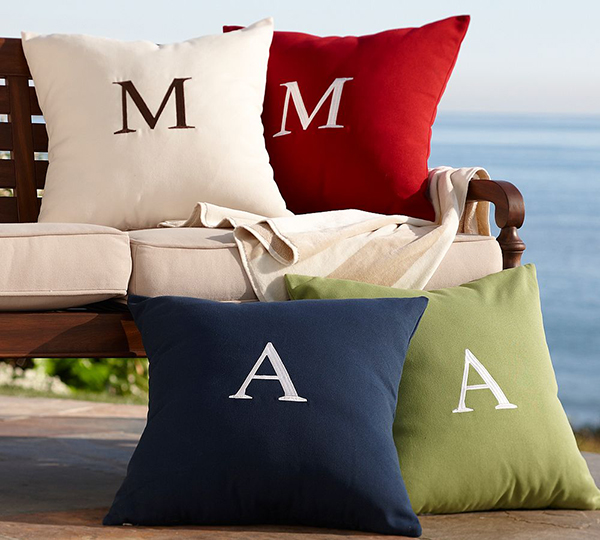 Monogrammed Pillows