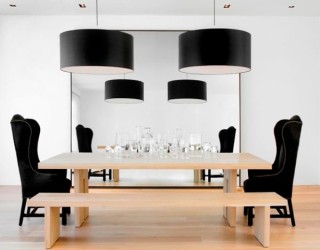 Dark Radiance: Black Lampshades Assure Bold And Beautiful Interiors With Style