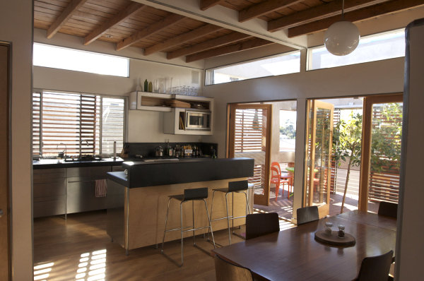 Remodeled kitchen