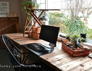 More DIY Desk Ideas for a Posh Home Office