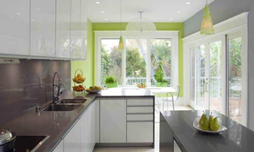 Accentuate With Freshness: 52 Modern Neutral Interiors With A Splash Of Green Goodness