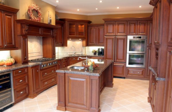 Traditional kitchen that incorporates more than just one sink