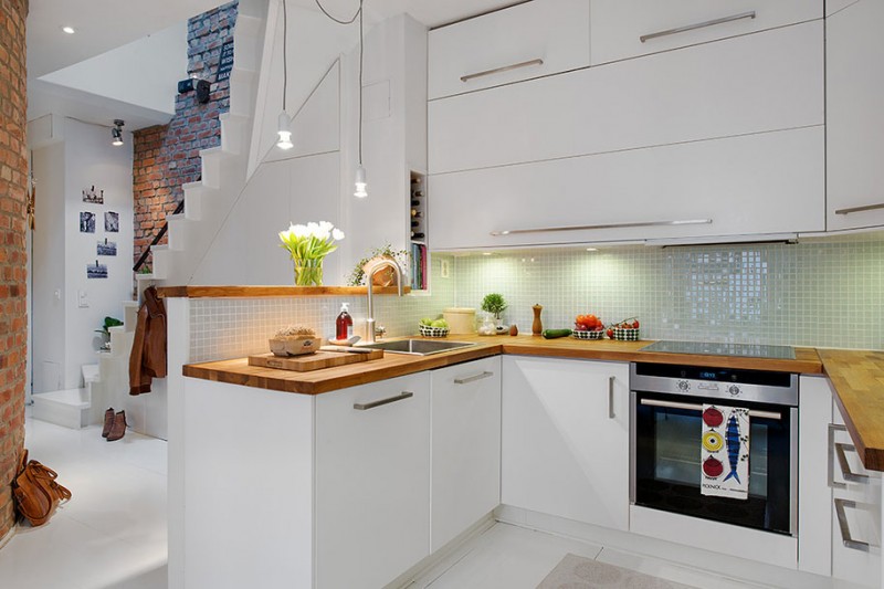 beautiful white kitchen