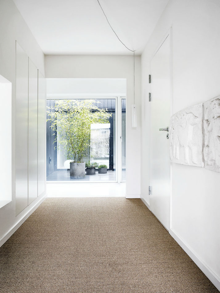 fancy white interior - danish design